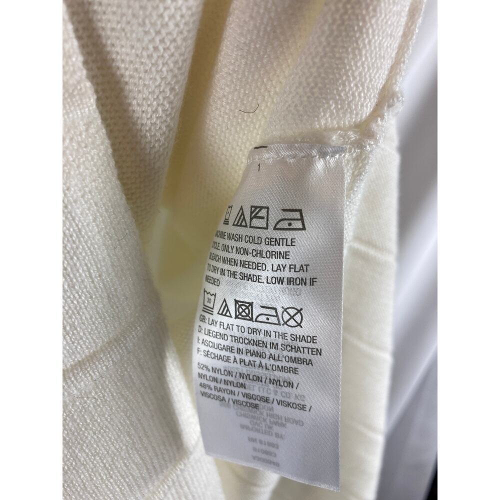 H by Halston Bell Sleeve Sweater Cardigan Full Zip Small - Picture 5 of 6